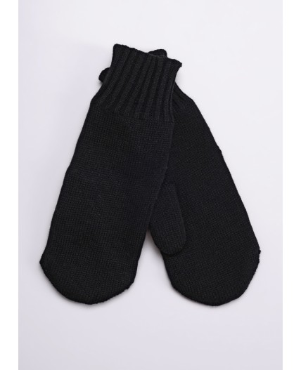 CLE Варежки жен. 444286ак флис, чёрный