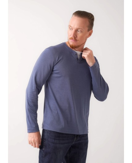 CLE Джемпер муж. 452264/07зэ, синий/т.синий