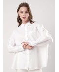 CLE Рубашка жен. 353171пп _Б 42-52, белый