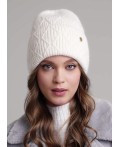 CLE Шапка 454349паш флис, молочный