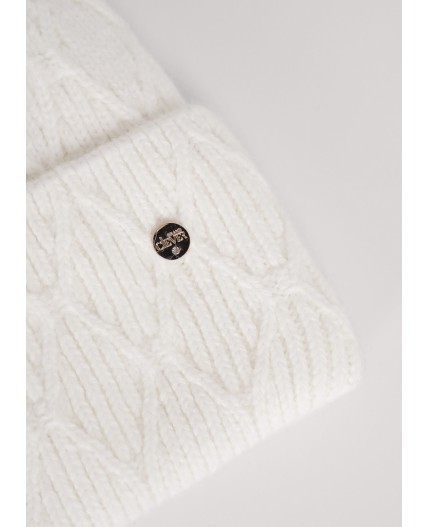 CLE Шапка 454349паш флис, молочный