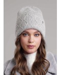 CLE Шапка 454349паш флис, меланж св.серый