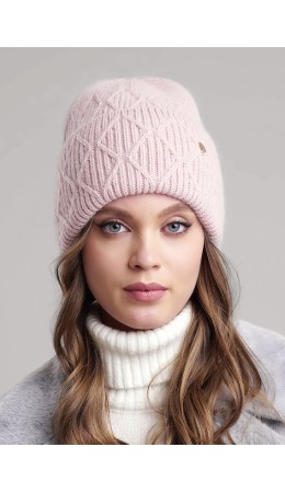 CLE Шапка 454349паш флис, св.розовый