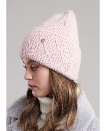 CLE Шапка 454349паш флис, св.розовый