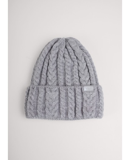 CLE Шапка 454397ап флис, меланж св.серый