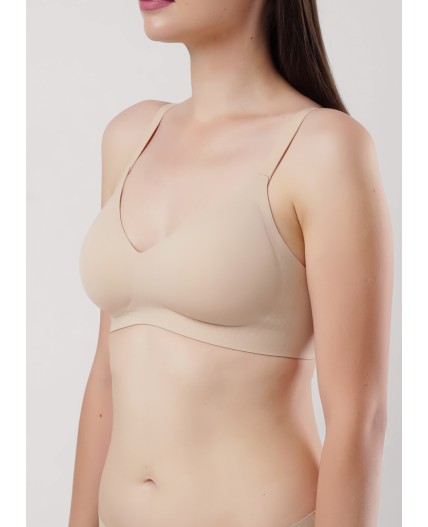 CLE LBR501pk Бюст жен. спорт., св.бежевый