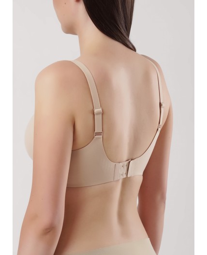 CLE LBR501pk Бюст жен. спорт., св.бежевый