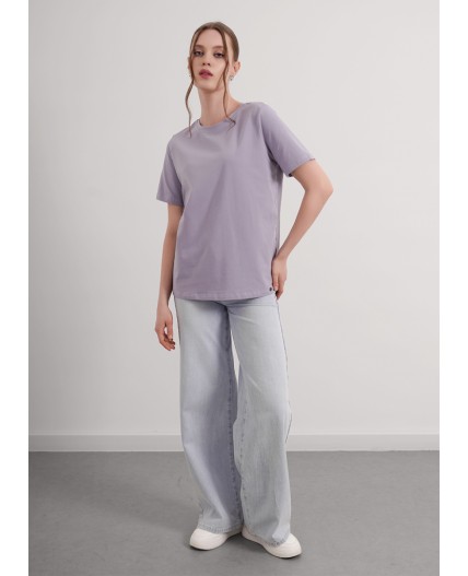 CLE LF010 Футболка жен. ЧБ база, серый