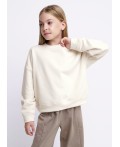 CLE Джемпер дев. 757225/25пю, молочный