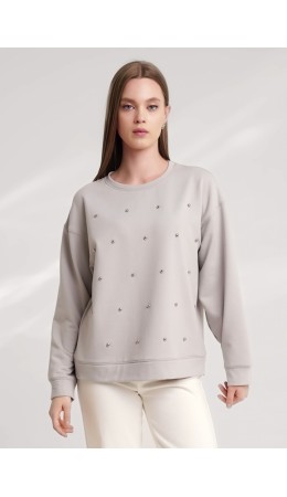 CLE Джемпер жен. 156948/183фнл, серый