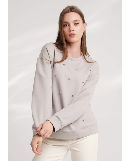 CLE Джемпер жен. 156948/183фнл, серый