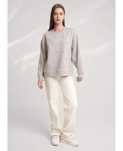 CLE Джемпер жен. 156948/183фнл, серый