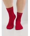 CLE Носки жен.Д683Ш акрил зима, бордовый