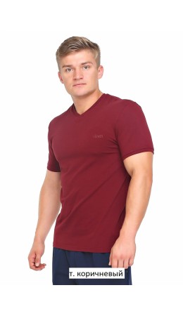 CLE фуфайка муж600431г. кор.р, т.коричневый