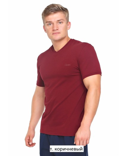 CLE фуфайка муж600431г. кор.р, т.коричневый