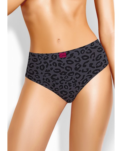 CLE C1195 Трусы жен. Кашкорсе, серый/т.серый