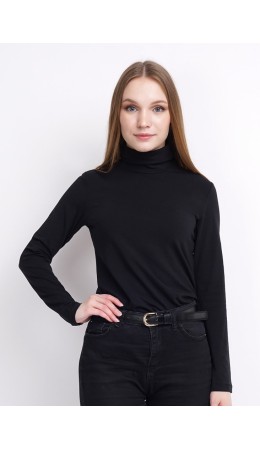 CLE LD650-2 Водолазка жен.(Новая ЧБ база), чёрный