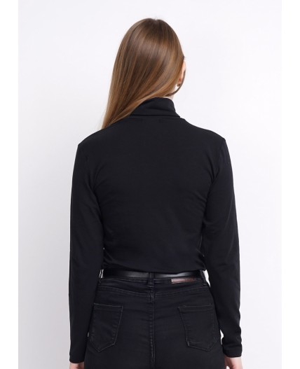 CLE LD650-2 Водолазка жен.(Новая ЧБ база), чёрный