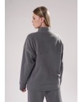 CLE LH15-107 Джемпер жен., т.серый