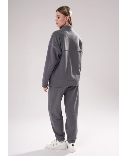 CLE LTR15-107 Брюки жен., т.серый