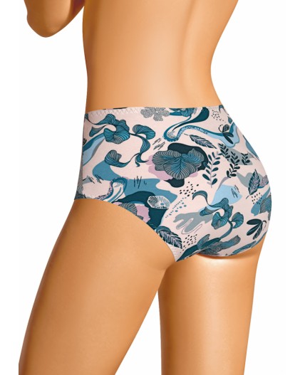 CLE M1196 Трусы жен. Адель, бежевый/св.зелёный