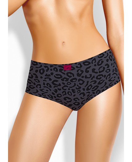 CLE SH1195 Трусы жен. Кашкорсе, серый/т.серый