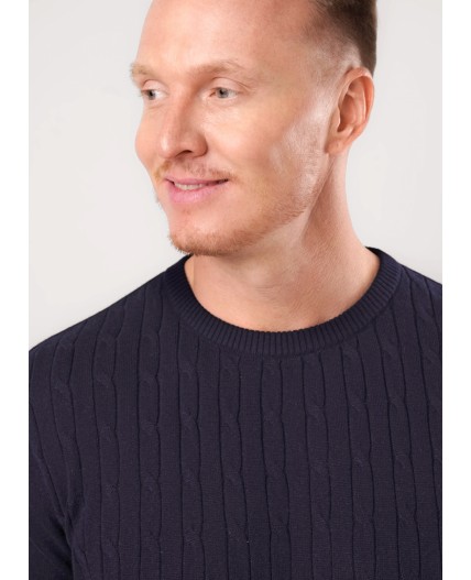 CLE Джемпер муж. 454556/15ха, т.синий