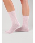CLE Носки жен.Д679Ш шерсть акрил, розовый
