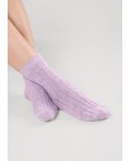CLE Носки жен.Д689Ш акрил зима, лавандовый