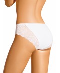 CLE B1189 Трусы жен. Кружево хлопок, белый