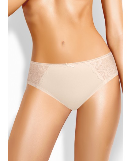 CLE BR1188 Трусы жен. Кружево хлопок, св.бежевый