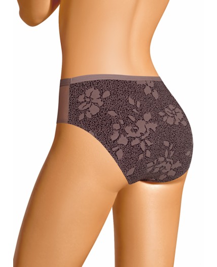 CLE C1181/1 Трусы жен. Миндаль, кофейный/коричневый