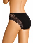 CLE C1189 Трусы жен. Кружево хлопок, чёрный