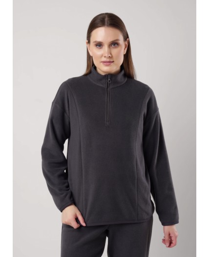 CLE LH15-103/2 Джемпер жен., т.серый