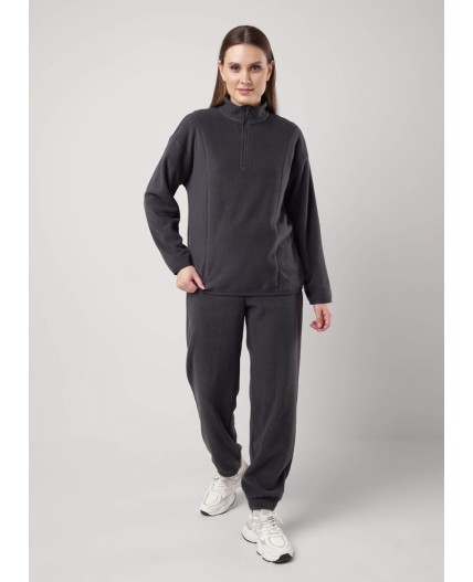 CLE LH15-103/2 Джемпер жен., т.серый