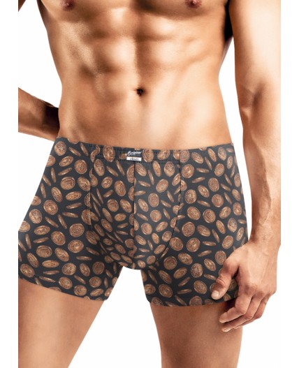 CLE MSH450641 Трусы муж., т.серый/св.оранжевый