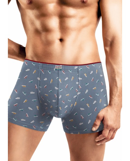 CLE MSH450733 Трусы муж., т.серый/белый