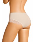 CLE SH1190 Трусы жен. Кружево хлопок, св.бежевый