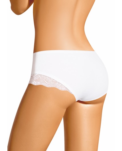 CLE SH1190 Трусы жен. Кружево хлопок, белый