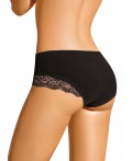 CLE SH1190 Трусы жен. Кружево хлопок, чёрный