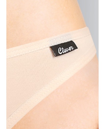 CLE T001 Танга жен., св.бежевый