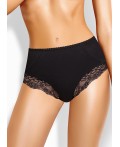 CLE U1190 Трусы жен. Кружево хлопок, чёрный