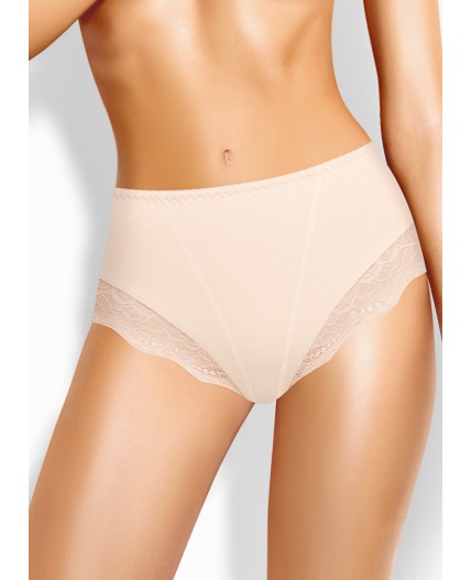 CLE U1190/1 Трусы жен. Кружево хлопок, св.бежевый