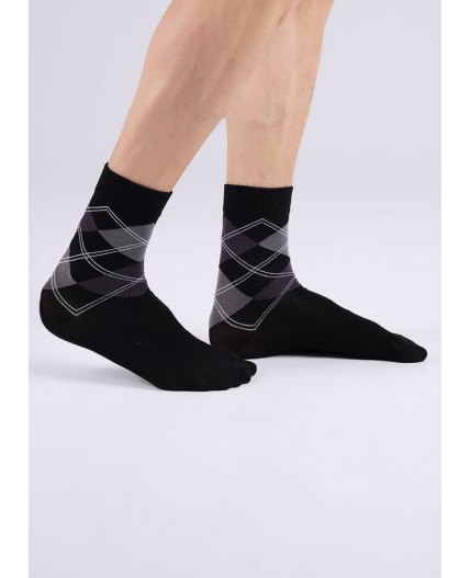 CLES Носки муж.M1002 маркетплэйс хл+эл, чёрный
