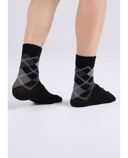 CLES Носки муж.M1002 маркетплэйс хл+эл, чёрный