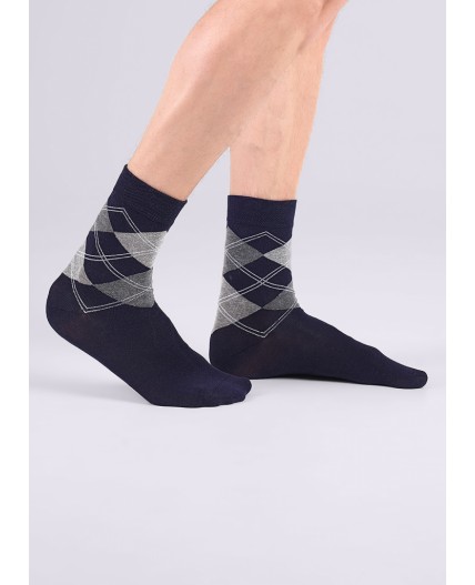 CLES Носки муж.M1002 маркетплэйс хл+эл, т.синий