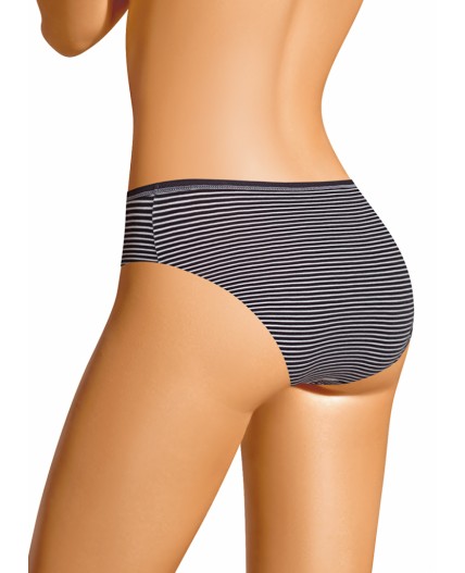 CLE B1187 Трусы жен. Бабл-чай, т.серый/молочный