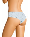 CLE BR1200/1 Трусы жен. Пихта, св.бирюзовый/молочный