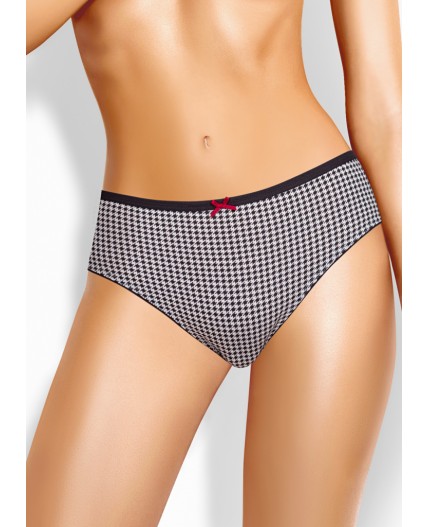 CLE C1187/2 Трусы жен. Бабл-чай, молочный/т.серый