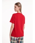 CLE LF15-1194 Футболка жен., красный